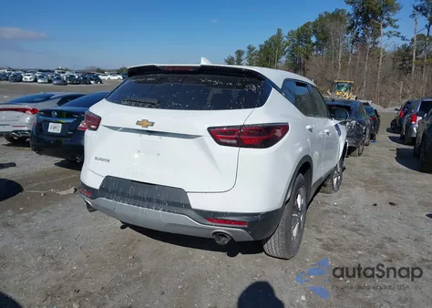 2025 Chevrolet Blazer Fwd 2Lt из США, поврежденный, VIN 3GNKBCR42SS246271